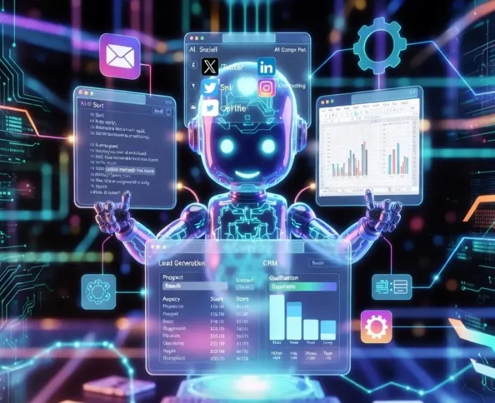 Website chatbots for customer support and lead capture